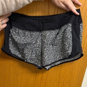 Nike Black and White Athletic Shorts